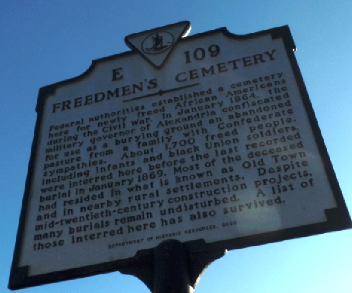 Freedmen's Cemetery at Alexandria, Virginia