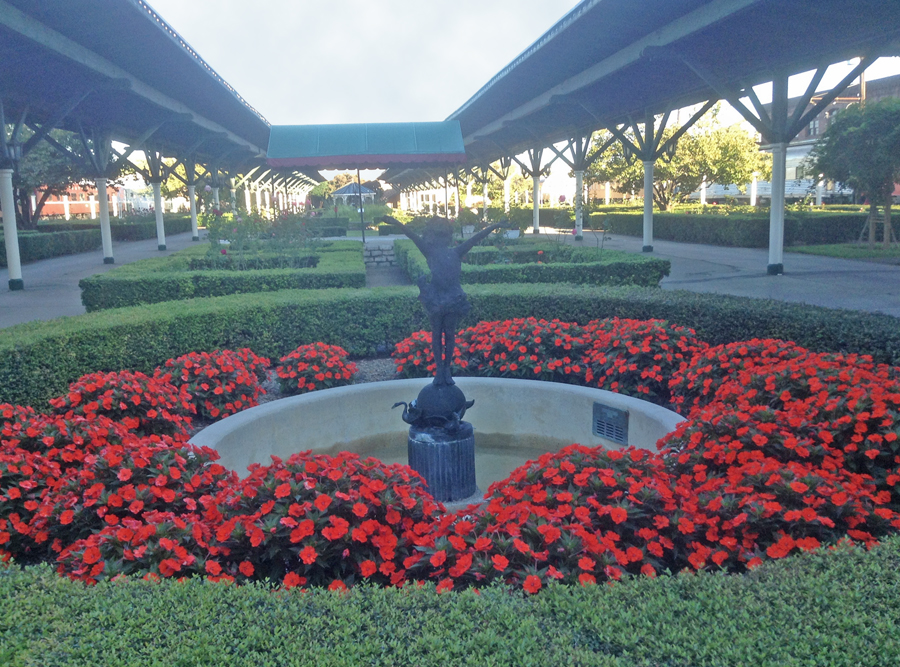 garden at Chattanooga Choo Choo