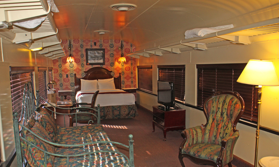 furnished railcar atr Chattanooga Choo Choo