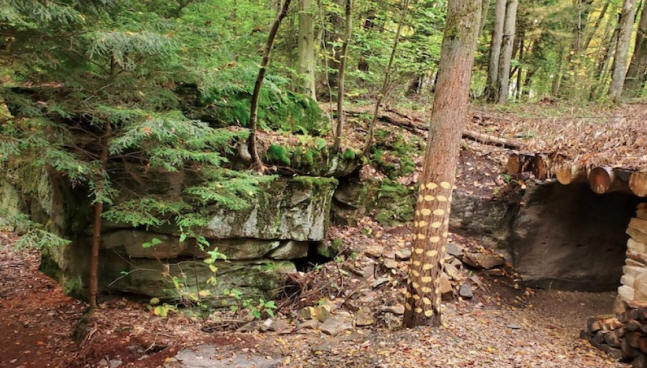 cave at bilger rocks