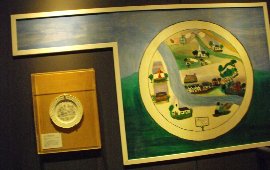 Paintings by Clementine Hunter at Northwest Louisiana History Museum 