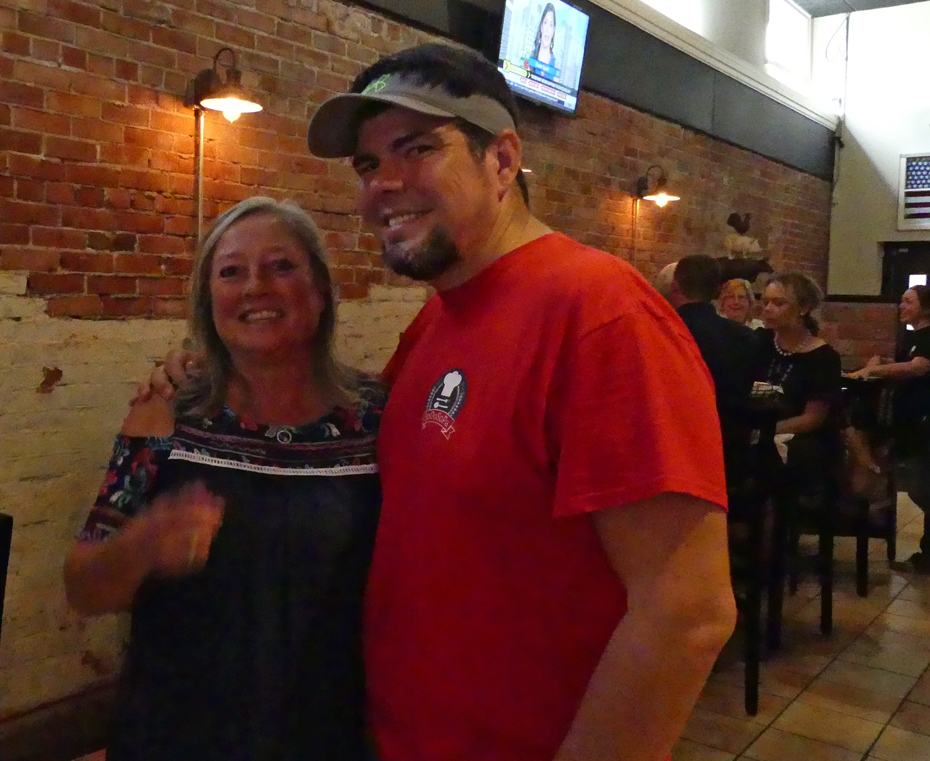 Owners Tracy and Mike O’Dowd at SoDoSoPa 