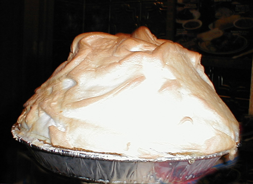 Lemon Merangue Pie at Country's Diner