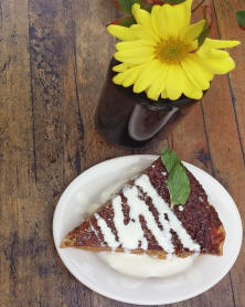 Honey Lavender pie
