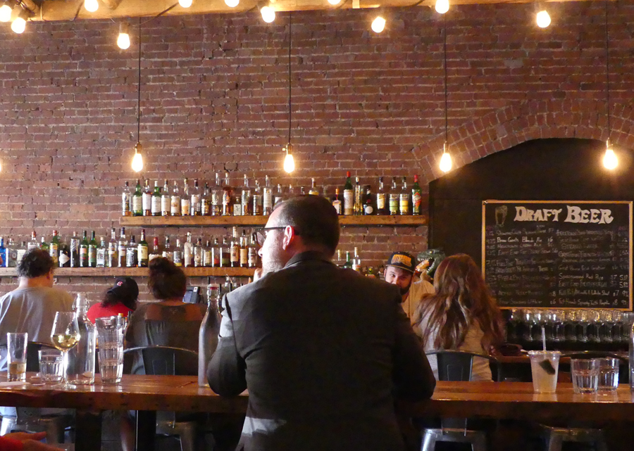 bar at  Smallman Galley