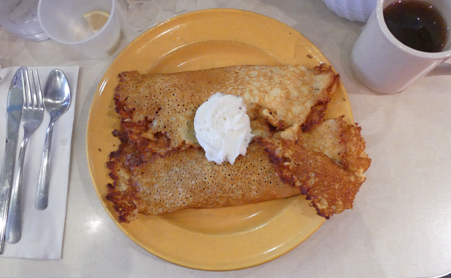 Pancake at Pamela's Diner in Pittsburgh