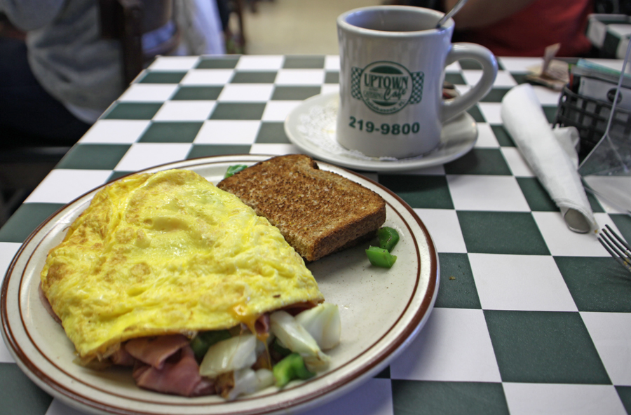 Omelet at Uptown Cafe in Tallahassee, FL