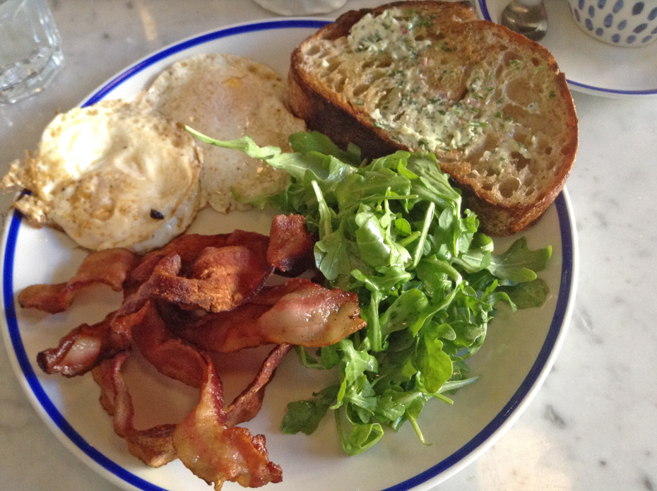 breakfast at the Vandal in Pittsburgh