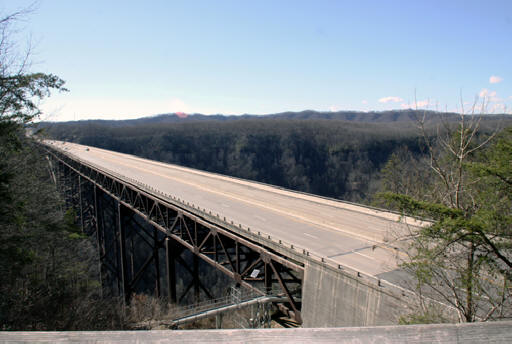 New River Gorge Bridge in Fayettville, WV