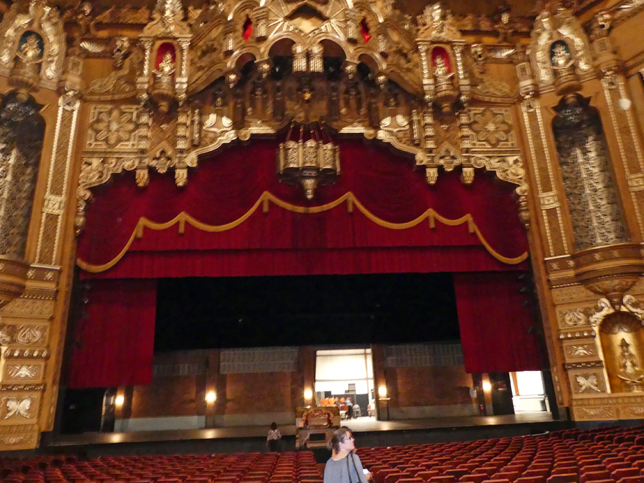 stage at fox theater detroit