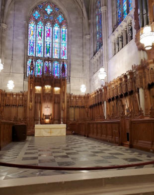 interior duke chapel