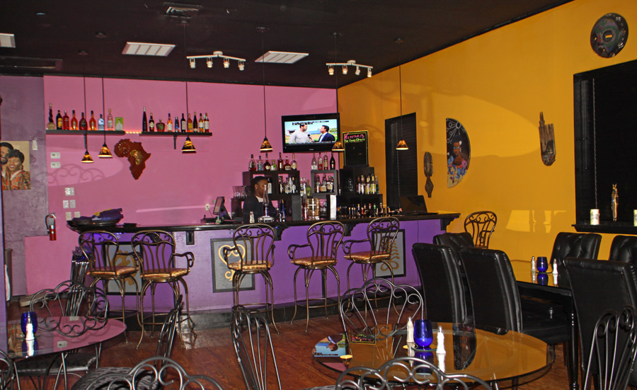 bar at Nefetari’s Fine Cuisine & Spirits in Tallahassee