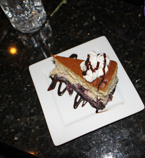 cheesecake at  Nefetari’s Fine Cuisine & Spirits in Tallahassee