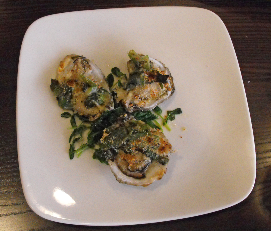 Oysters Rockefeller at Kitchen on San Marco in Jacksonville, FL