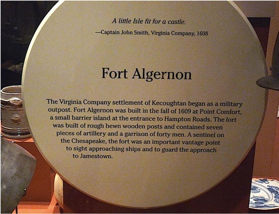 hampton history museum fort algernon