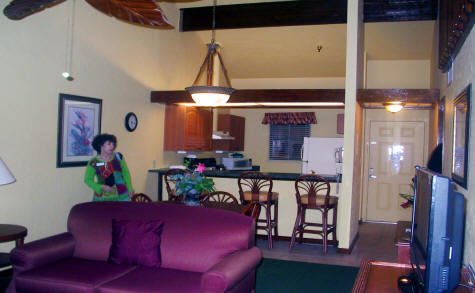 Living area of the Villas at Fishermen's Village