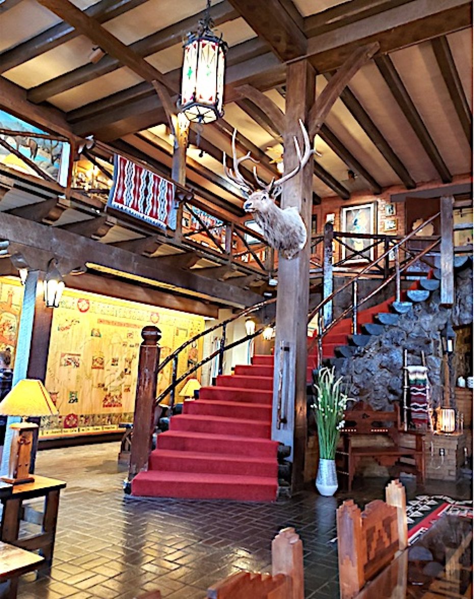 hotel lobby