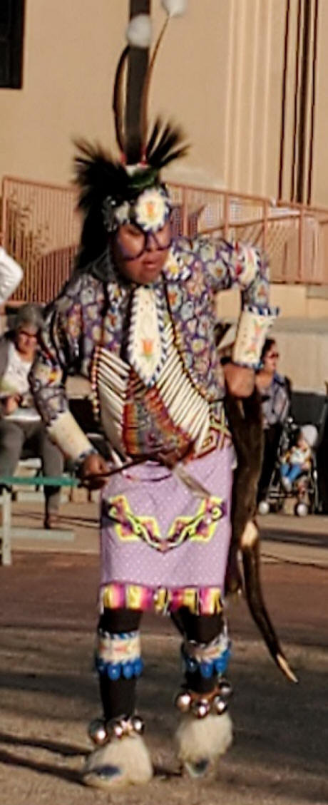 male navajo dancer