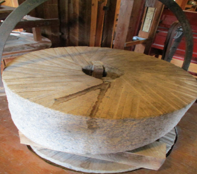 millstone at gristmill