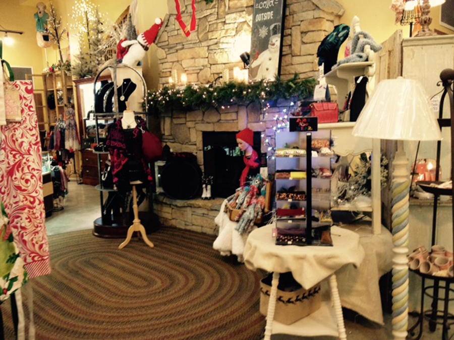 Interior view of Warm Glow Candle Company on Indiana's Chocolate Trail