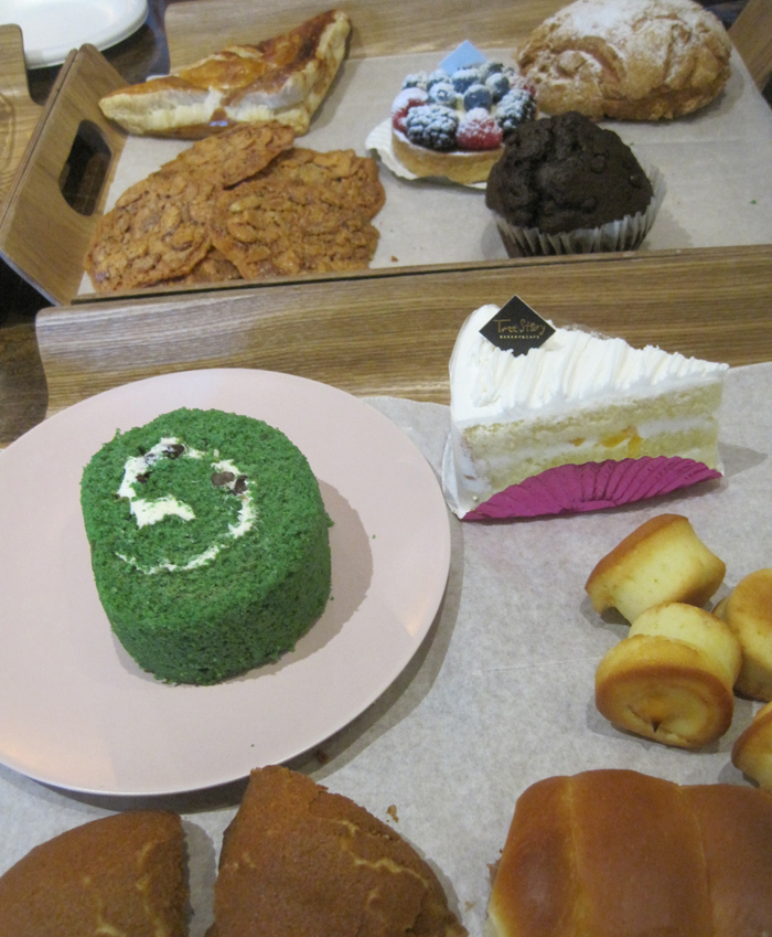 assorted bakery goods on table 