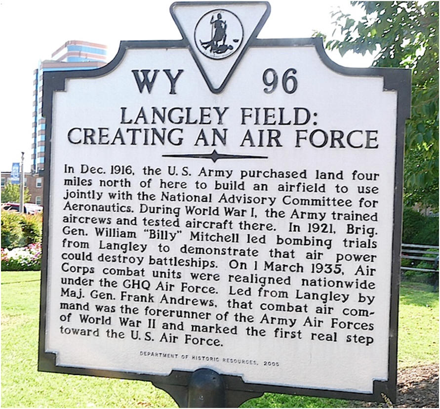 nasa Langley sign