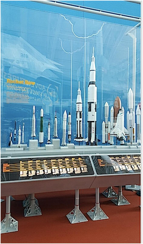 nasa rocket row