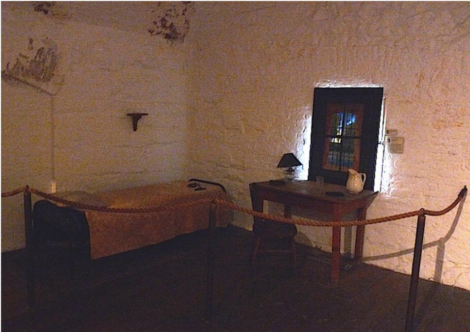 fort Monroe Jefferson davis cell