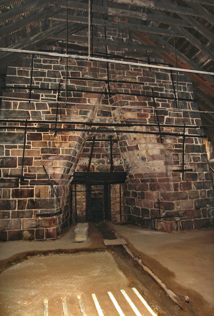 casting house at Cornwall Iron Furnace, near Harrisburg, Pennsylvania