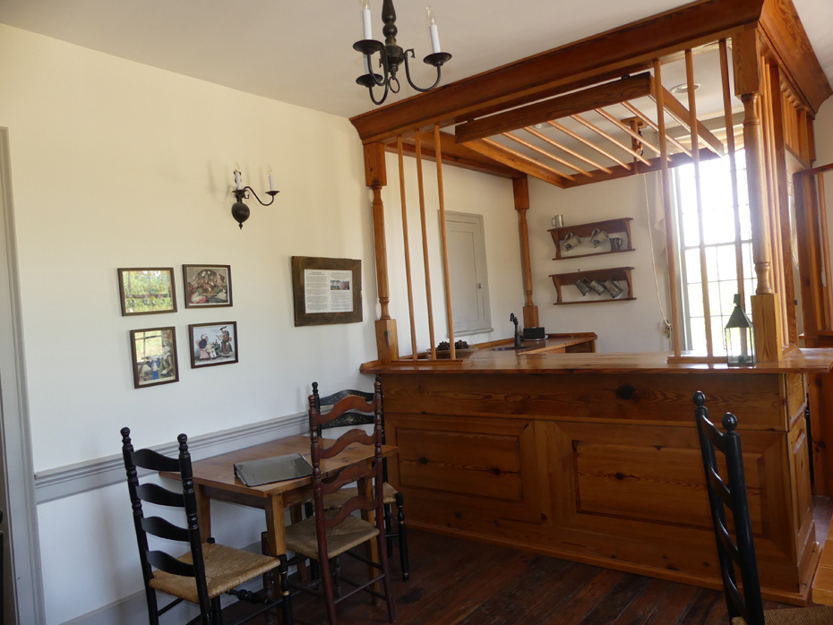 bar at mccaa tavern at Historic Camden