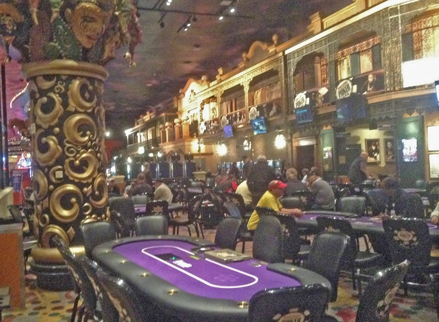 casino tables in Louisiana