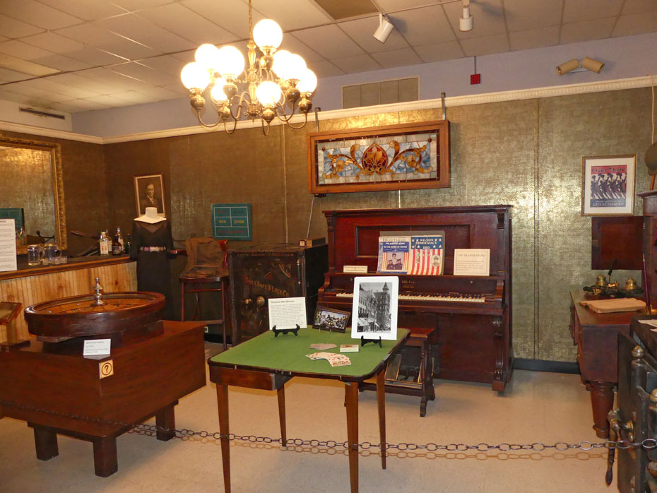 House of Lords display at Joplin's Mineral and History Museum
