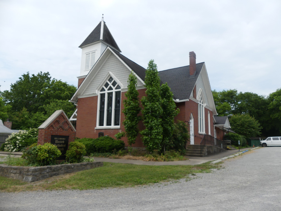 red brick church