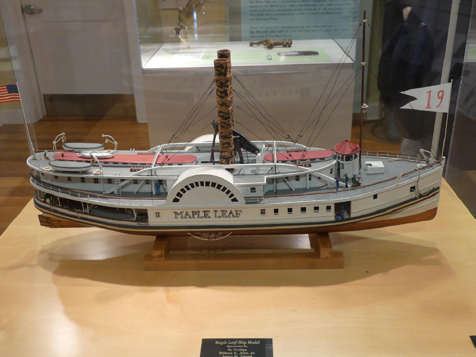 maple leaf exh=hibit at walter jones museum
