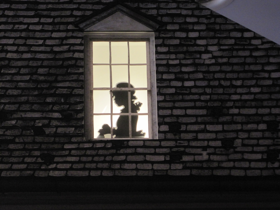 silhouette is of Grace Wisher