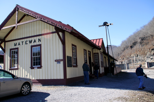 Matewan Depot Musuem in Matewan, WV
