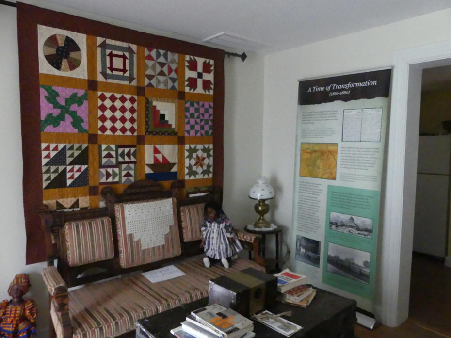 living room at McLemore House