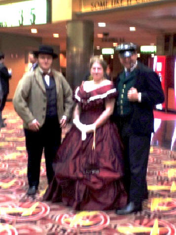 two characters playing in Mercy Street filimed at Alexandria, Virgini