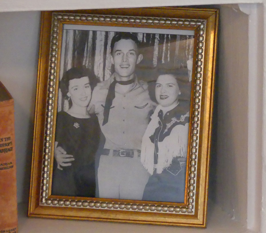 picture of patsy cline, Jimmy Dean, and another woman  