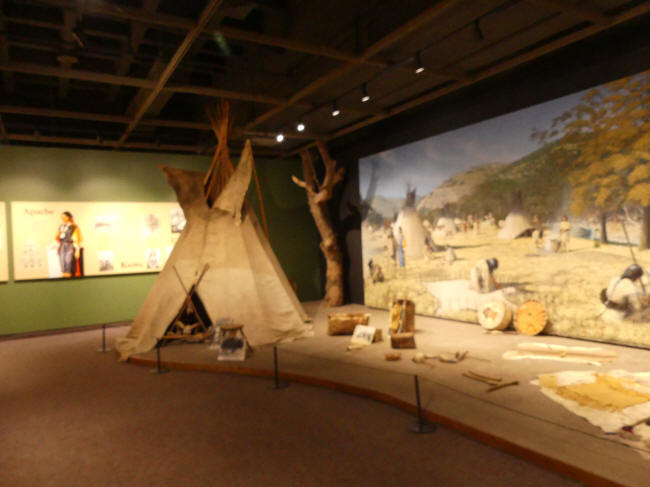 native American Exhibit at Texas Instituter of Culture