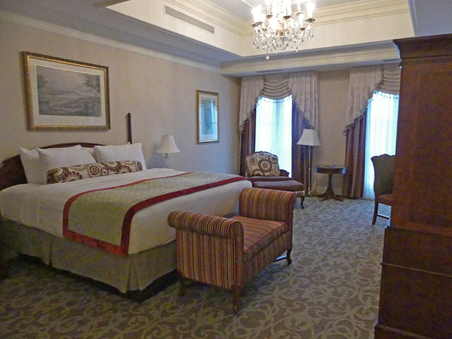 hotel room at Nemacolin Woodlands Resort