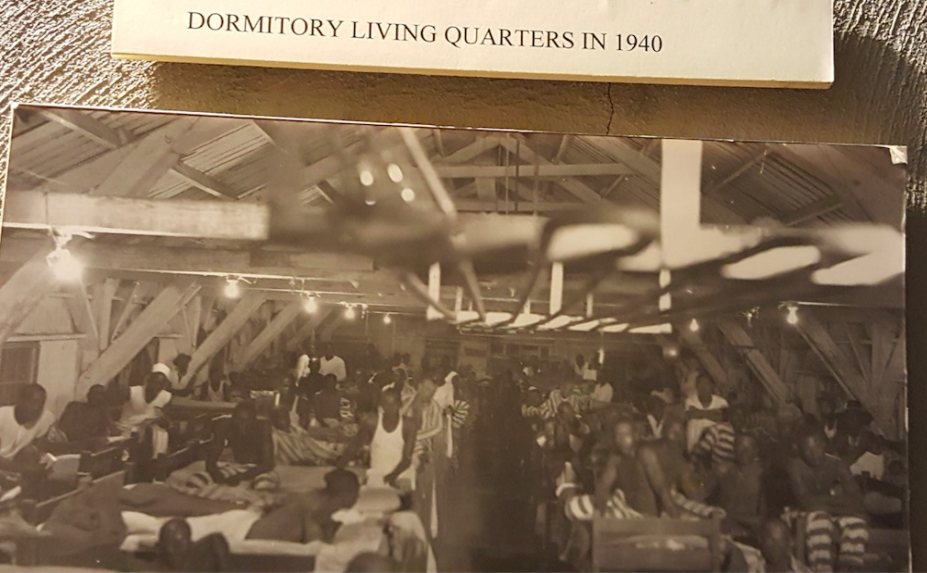 photograph showing domitary at Angola