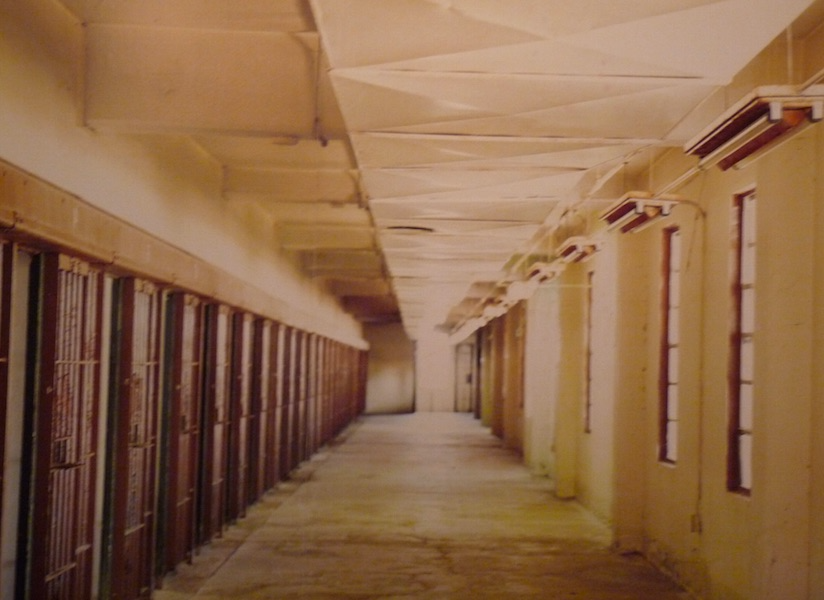 cell block at Angola