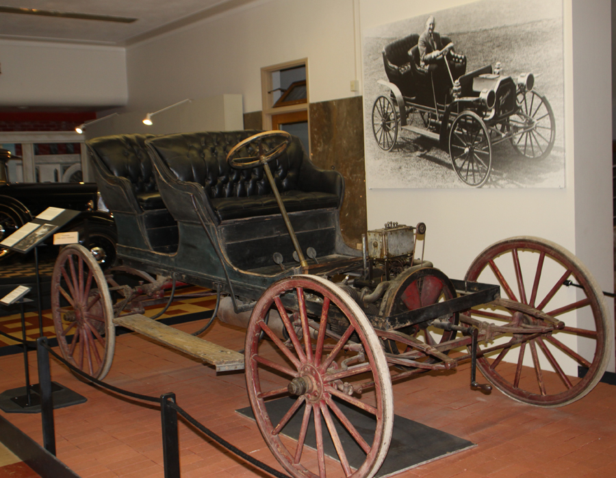 Zimmerman automobile at Panhandle Plains Historic Musuem in Canyon, Texas