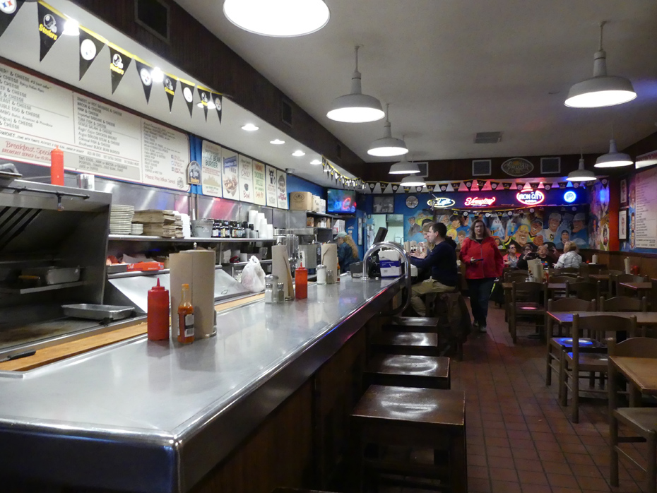 Inside of Primanti Brothers