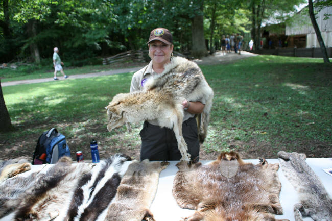 ranger wiht pelts