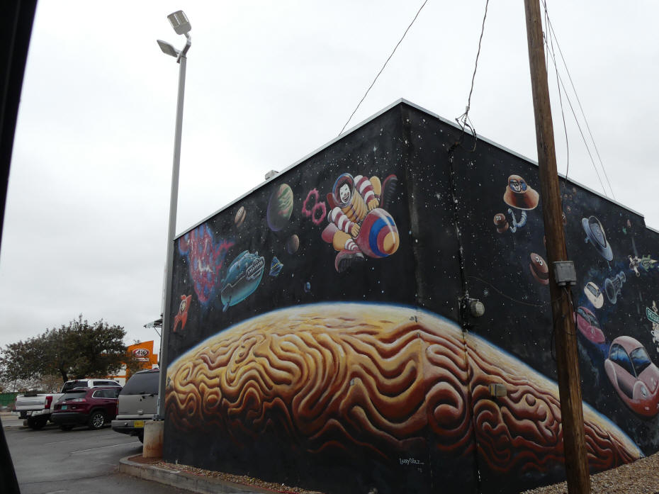 McDonalds mural in Roswell