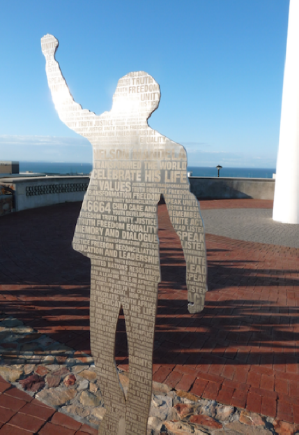 Image of Nelson Mandela at The Campanile,