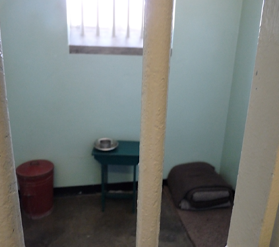 Cell at Robbens Island Prison