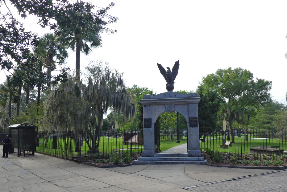 Colonial Park Cemetary  in Savannah